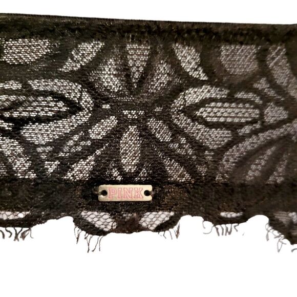 2/$20 Pink Black Lace 32D Push Up Bras - Picture 5 of 7